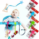 New Sale Baby Stroller Toys Teether Pacifier Chain Strap Holder Belt Saver Baby Teether Silicone Anti-Drop Hanger Belt