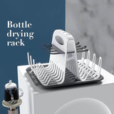 New Portable Baby Milk Bottle Drying Rack Detachable BPA FREE Baby Pacifier Feeding Cup Holder Deluxe Drying Station