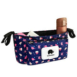 Fashion stroller organizer storage bag Universal cart storage bag Baby diaper bag Large Capability Feeding Bottle Pocket