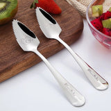 Children Fruit puree Spoon Baby Feeding Spoon Stainless Steel Kids eating Cutlery Baby Flatware accessorie spoon