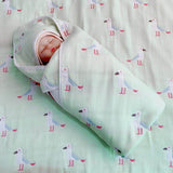 100% Cotton Baby Blanket 90X90cm Newborn Swaddle Stroller Wrap 6 Layers Quilt Muslin Wrap Swaddle Stroller Baby Blankets