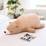 New Large size Kids Stuffed Animal Toy Doll Cushion Super Soft Polar Bear Plush Animal Toy Pillow Gift For Children