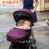 Baby carts, baby sleeping bags, newborn envelopes, sleeping bags, winter thick fur, pajamas and children's baby trolley