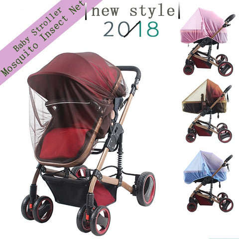 Universal Baby Stroller Pushchair Cart Mosquito Insect Net carriage cart cover insect care Anti mosquito Summer  Mosquito Net