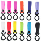 4pcs Plastic Magic Baby Stroller Hooks Baby Stroller Accessories Hook Pram Pushchair Hanger  Hanging Pram Random Color