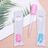 2pcs/lot 5ML Baby Medicine Dropper Clear Silicone Plastic Spoon Pipette Liquid Food Dropper Burette Free Shipping