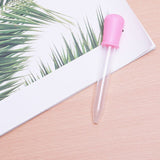 2pcs/lot 5ML Baby Medicine Dropper Clear Silicone Plastic Spoon Pipette Liquid Food Dropper Burette Free Shipping