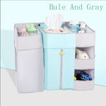 Portable Baby Crib Children's Bed Hanging Bag Waterproof Diapers Bedside Organizer Baby  Diaper Storage Cradle Bag Bedding