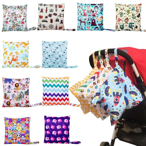 Mummy Diaper Nappy Bag Baby Travel Diaper Bag,Waterproof Maternity Small Wet Bags for Mommy Storage Stroller Accessories 28*30cm