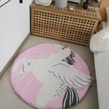 INS Baby Infant Play Mats,Toddler Crawling Cotton Blanket,Round Carpet Rug Toys Mat For Children Room Decor Photo Props 90cm