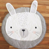 INS Baby Infant Play Mats,Toddler Crawling Cotton Blanket,Round Carpet Rug Toys Mat For Children Room Decor Photo Props 90cm