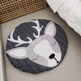 INS Baby Infant Play Mats,Toddler Crawling Cotton Blanket,Round Carpet Rug Toys Mat For Children Room Decor Photo Props 90cm