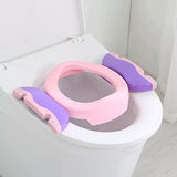 Baby Travel Potty Seat Folding Portable Toilet Seat Children Kids Plastic Travel Toilet Ring chair with urine bag Training Toile