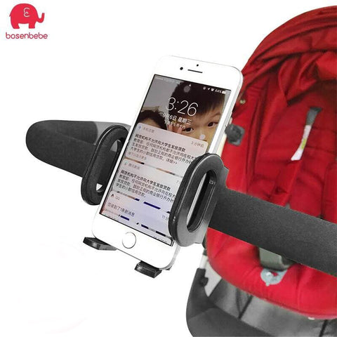 Baby Stroller Mobile phone holder Infant Stroller Carriage Cart Accessory Plastic Bicycle  Mobile phone Holder for Baby stroller